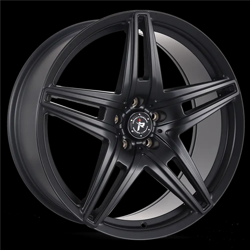 [604SB-28512+35] 20X8.5 IMPACT RACING 604 5X114.3 35MM (73.1MM) SATIN BLACK