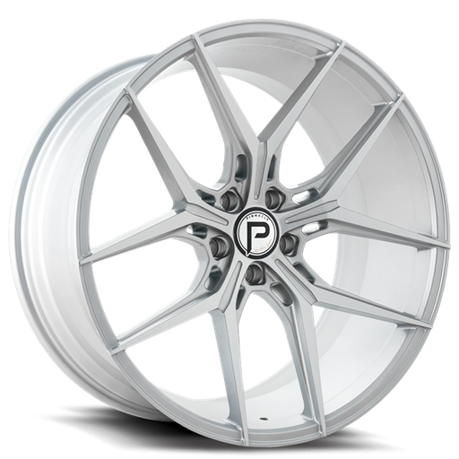 [P20422105545-42SMF] 22X10.5 SPLENDENT 5X114.3 42MM C.B 73.1 SILVER MACHINE FACE (SOLD AS STAGGERED ONLY)