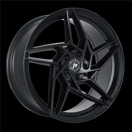 [605GB-229012+38] 22X9 IMPACT RACING 5X114.3 38MM (73.1MM) GLOSS BLACK