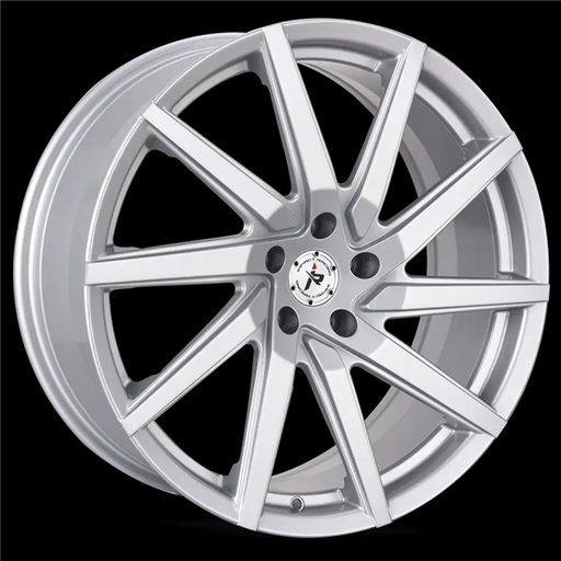 [601S-229012+38] 22X9 IMPACT RACING 601 5X114.3 38MM (73.1MM) *************SILVER***************