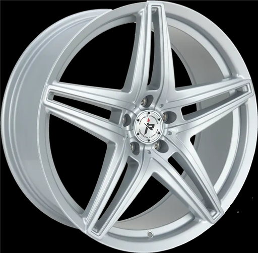 [604S-229012+38] 22X9 IMPACT RACING 604 5X114.3 38MM (73.1MM) ***********SILVER************