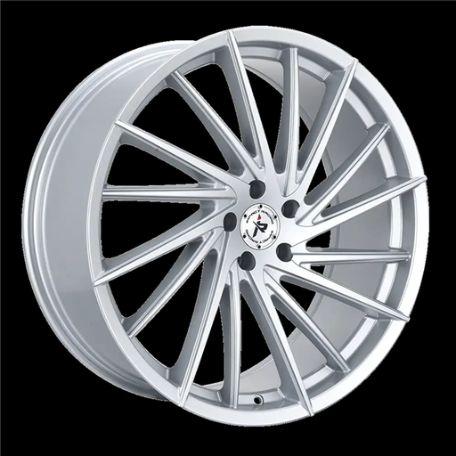 [608S-229012+38] 22X9 IMPACT RACING 608 5X114.3 38MM (73.1MM) ****************SILVER*******************