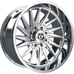 [547C-2448176] 24X14 TIS 547C 8X165 -76MM C.B 125.2 CHROME ( NO RETURN , FINAL SALE )