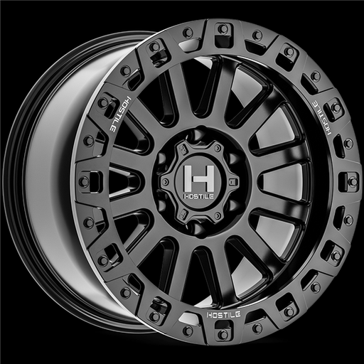 [H139-1790655050SA] 17X9 HOSTILE H139 6X139.7 00MM C.B 106.1MM SATIN BLACK