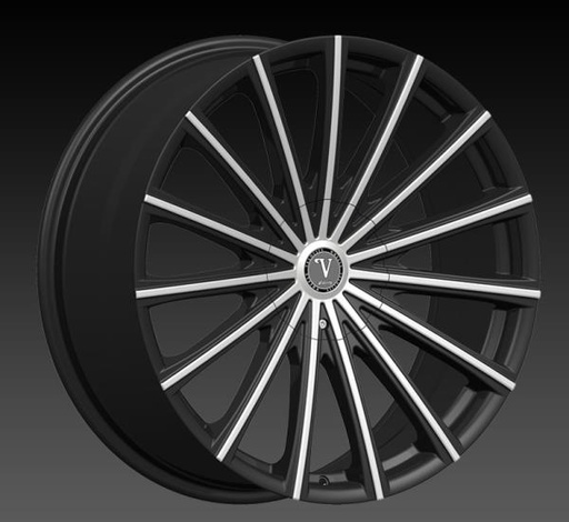 [V102078B] VELOCITY VW10 20X7.5+38 5X105+5X114.3 C.B.-73.1 B+M(ALU)