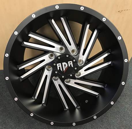 [RD552016-24CL] RDR RD55CL-M 20X10-24 8X165 C.B-125 (SAW BLADE) MFB+MF+MH+MR**CL-M LEFT SIDE