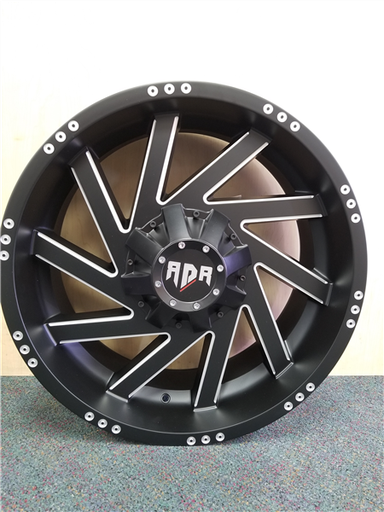 [RD182095MFB-12] RDR RD18-M 20X9-12 5X127+5X139.7 C.B-87.1 MACHINED/BLACK(RIOT)-MFB+MW+MR