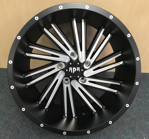 [RD552011AL-M] RDR RD55AL-M 20X10-24 5X139.7 C.B-108 (SAW BLADE) MFB+MF+MH+MR**AL-M LEFT SIDE