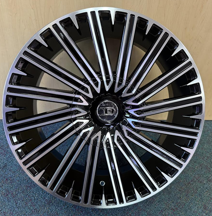 [DS102024B+M] DS10 WHEEL DS10-M 20X8.5+35 5X112+5X114.3 C.B-73.1 B+M(ALU)