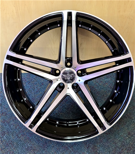 [VE2332215B+M] VERSANTE VE233-M 22X9+15 5X115 C.B-74.1 B+M