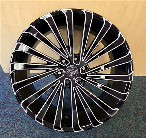 [VE2462230B+W] VERSANTE VE246-M 22X9.5+30 6X139.7 C.B-78.1 B+MW