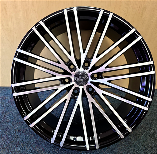 [VE2272207B+M] VERSANTE VE227-M 22X9+15 5X115 C.B-74.1 B+M