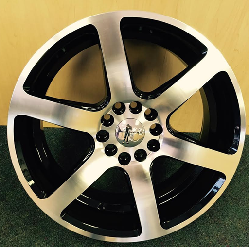 [RSW1152006B] RED SPORT RSW115-M 20X8.5+35 5X114.3 C.B-73.1 B+M**NO RIVETS**