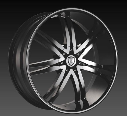 [B142040O] BORGHINI 14 20X8.5+13 5X115+5X120 C.B.-74.2 B+MO+MLLIP/ ALU. CAP