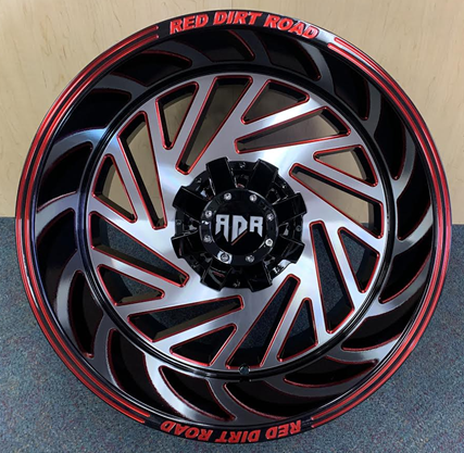 [RD162034-44TR3+MO] RDR 16-M 20X12-44 6X135+6X139.7 C.B-108 (TWISTER)B+(MW+ML)-TR3+MO***RED****