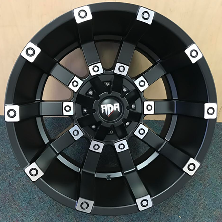 [RD092030-44MB] RDR 09-M 20X12-44 5X127+5X139.7 C.B-87.1 MACHINED/BLACK (DIGGER)-MFB+M