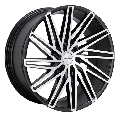 [B662225B+M] BORGHINI 66 22X9.5+25 6X139.7 C.B-78.1 B+M