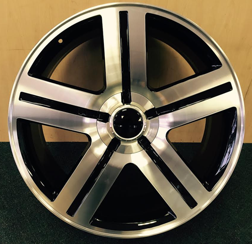 [STW2582215B+M] STW258-M 22X9+30 6X139.7 C.B-78.1 B+M(ALU) REPLICA TEXAS EDITION***SPECIAL****