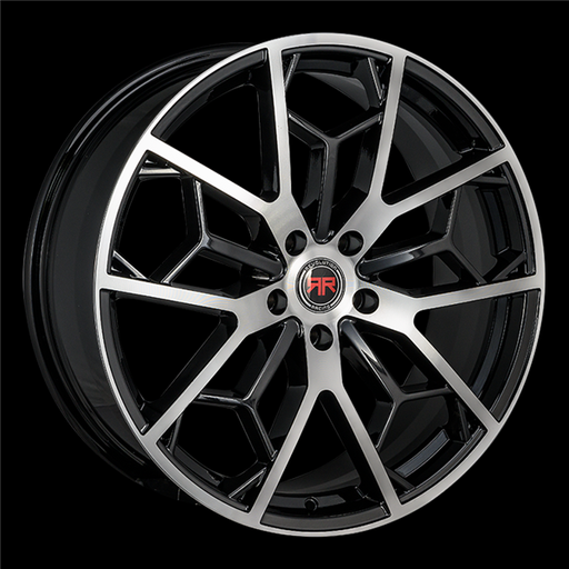 [RR23-208514+40BM] REVOLUTION RACING RR23 20X8+40 5X114.3 C.B-73.1 BLACK MACHINED