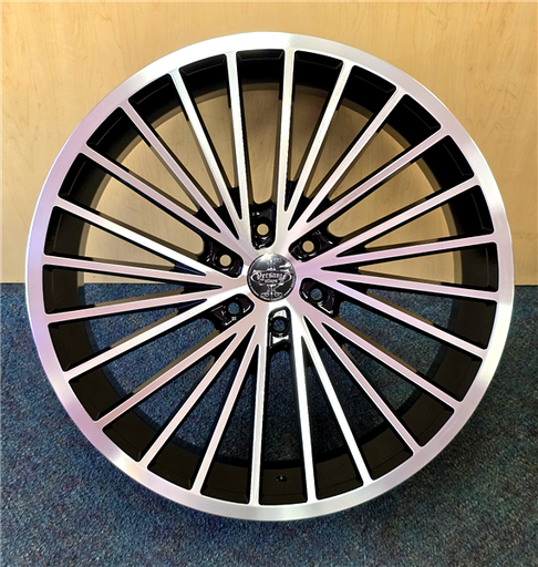 [VE2492430B+M] VERSANTE VE249-M 24X9.5+30 6X139.7 C.B-78.1 B+M