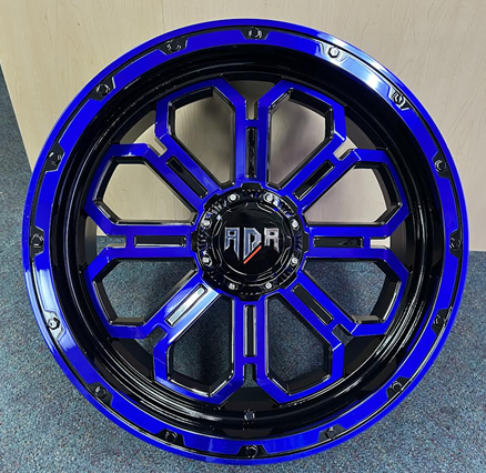 [RD232234-18TBL2] RDR RD23-M 22X10-18 6X135+6X139.7 C.B-108 B+MO+ME+TBL2**BLUE***