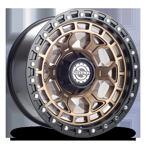 [ND-201063539-19BZBL] SCORPION OFFROAD NOMAD 20X10-19 6X135+6X139.7 C.B-106.1 MATTE BRONZE/BLACK LIP
