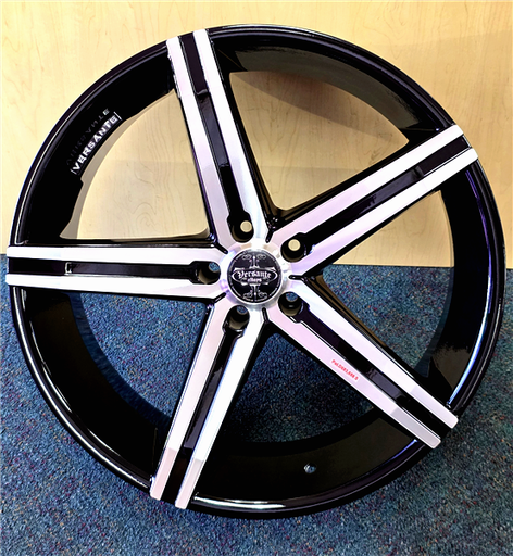 [VE2282425B+M] VERSANTE VE228-M 24X9.5+25 6X139.7 C.B-78.1 B+M