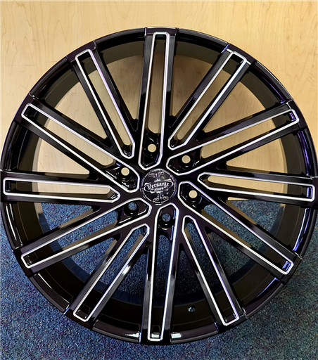 [VE2472430B+MW] VERSANTE VE247-M 24X9.5+30 6X139.7 C.B-78.1 B+MW