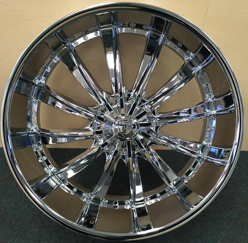 [B191821] BORGHINI 19 18X7.5+38 5X100+5X114.3 C.B-73.1 OR 74.1 CHROME