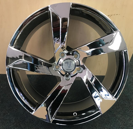[V292011C] VELOCITY VW29 20X8.5+13 5X139.7 C.B-78.1 CHROME