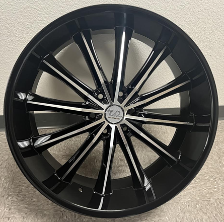 [U2662215B+MO] U2-66-M 22X9.5+30 6X139.7 C.B-78.1 B+MO