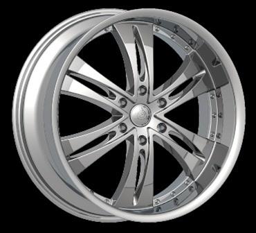 [G2002415] GOLDEN 200B 24X10+13 6X139.7 C.B-78.1 CHROME