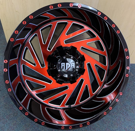 [RD162032+0TR3+MW] RDR 16-M 20X9+0 6X114.3+6X139.7 C.B-78.1 (TWISTER)B+(MO+MR)-TR3+MW***RED****