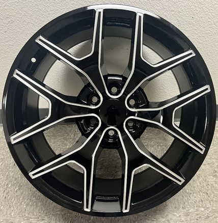 [STW2882615B+MWA] STW288-M 26X10+25 6X139.7 C.B-78.1 B+MWA MILLED WINDOW**GMC REPLICA*****SPECIAL****