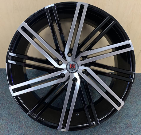 [RSW082415B+M] RED SPORT RSW08-M 24X9.5+30 6X139.7 C.B-78.1 B+M