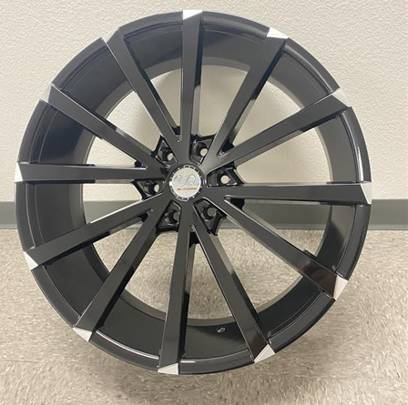 [U2772406B+MF] U2 WHEEL U2-77-M 24X9.5 6X139.7 +30 C.B-78.1 B+MF