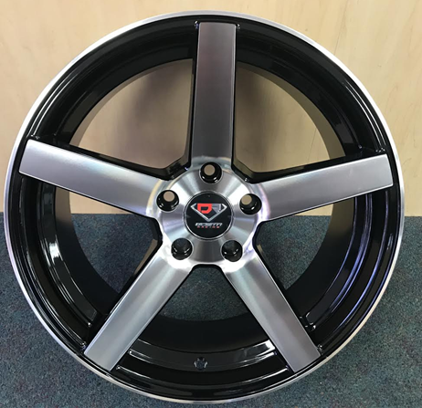 [DCTL0501703B+M] DCENTI DCTL050-M 17X7.5+38 5X100 C.B-73.1 B+M(U)