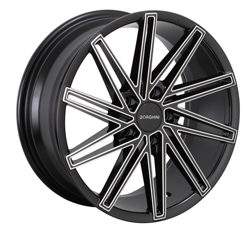 [B651738B+MW] BORGHINI B65-M 17X7.5 +38 5X114.3 C.B-73.1 B+MW