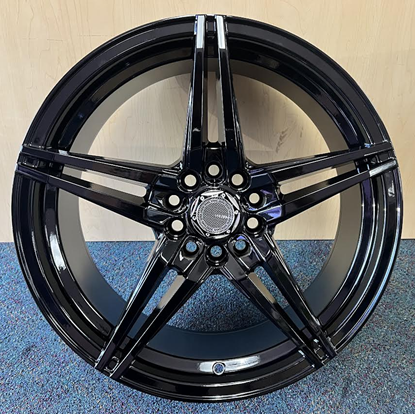 [VE5671722B] VELSEN WHEEL 567-M 17X7.5+35 5X108+5X114.3 C.B-73.1 B ALL BLACK