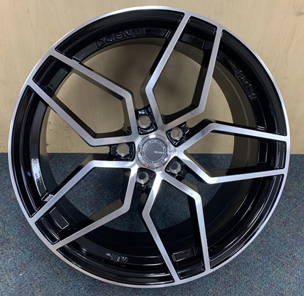 [VE5541806B+M] VELSEN WHEEL 554-M 18X8+38 5X114.3 C.B-73.1 B+M