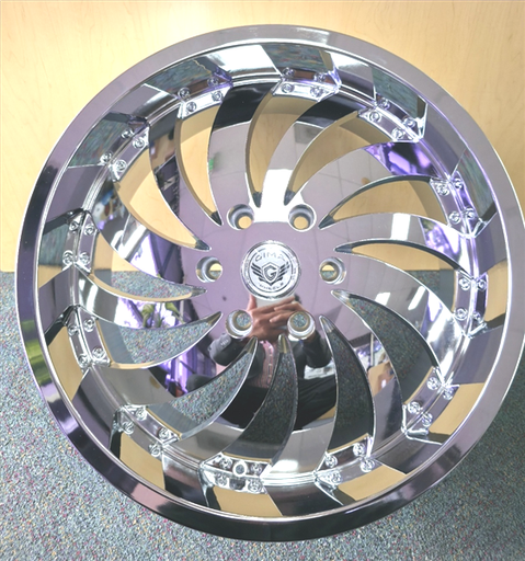 [GM4-RC208139+30[AA]] GIMA WHEEL GM4-RC 20X8.5+30 6X139.7 C.B78.1 C+M