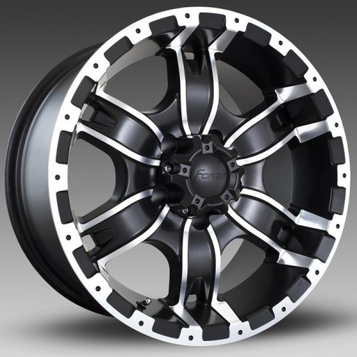[FZ307790655+12MB] FORZA 307 OFF ROAD 17X9+12 6X139.7 MATTE BLACK