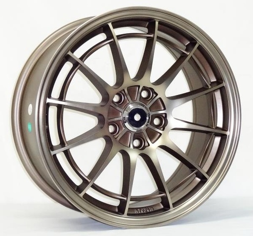 [422177509M] L422 17X7.5+42 5X114.3 C.B 73.10 BRONZE MACHINE FACE & LIP