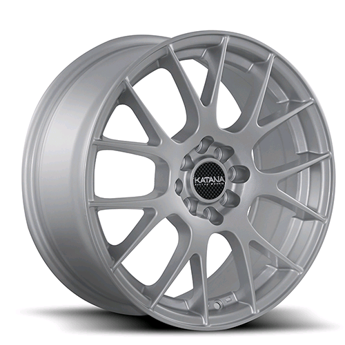 [KR13-5602GS] KATANA KR13 15X6.5+40 4X108+4X114.3 C.B 73.1 GLOSS SILVER