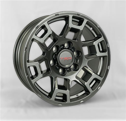 [AO9989188047+15SMGM] TRD TR-5 AO9989 18X8+15 6X139.7 C.B 106.10 SEMI MATT GUN METAL