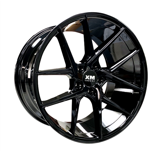 [XM204208505+35GB] XM LUXURY XM-204 20X8.5+35 5X112 C.B 66.56 GLOSS BLACK