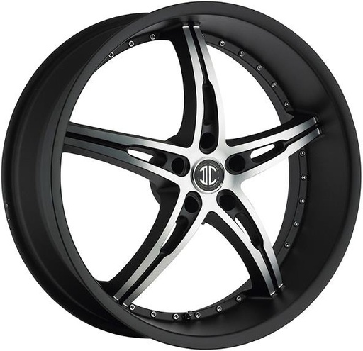 [N14-1875FF40FB] 2 CRAVE NO.14 18X7.5+40 5X108 C.B 72.56 GLOSSY BLK-MF-GBL