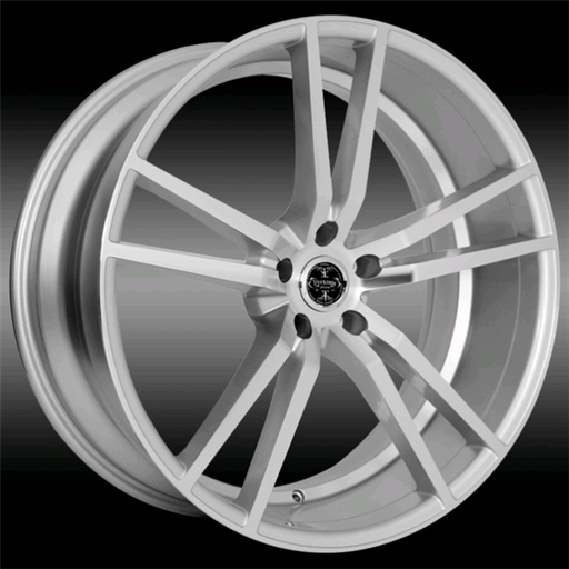 [VER236090541+15SM] VERSANTE 236 22X9+15 5X115 S+M SILVER MACHINE