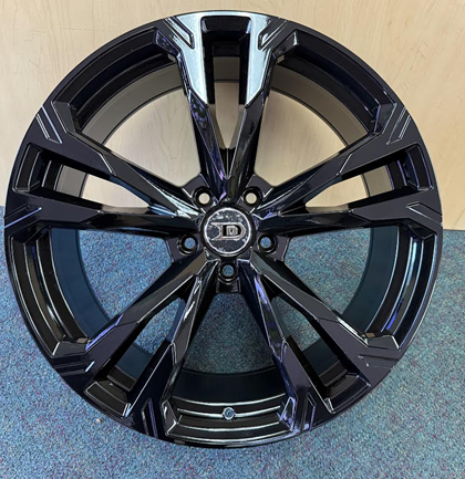 [DS62006B] DS6 WHEEL DS6-M 20X8.5+35 5X114.3 C.B-73.1 B ALL BLACK