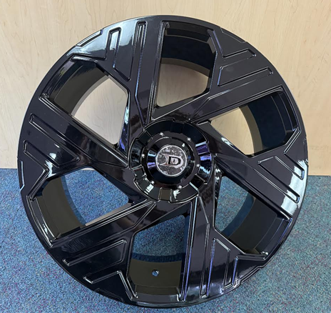 [DS82026B] DS8 WHEEL DS8-M 20X8.5+35 5X120+5X114.3 C.B-74.2 B ALL BLACK